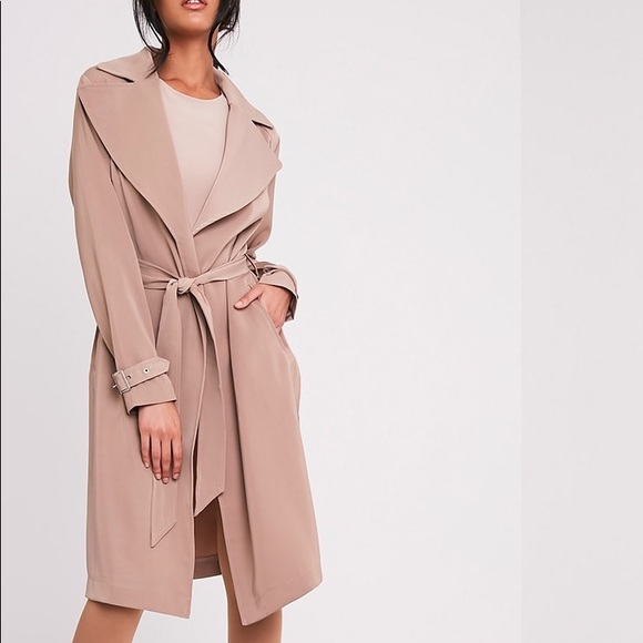 PrettyLittleThing Jackets & Blazers - Prettylittlething Kiki Camel MAC Jacket US 2